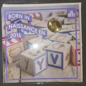 "Born in 2016" Coin Set